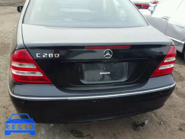 2007 MERCEDES-BENZ C 280 WDBRF54HX7A936679 зображення 8