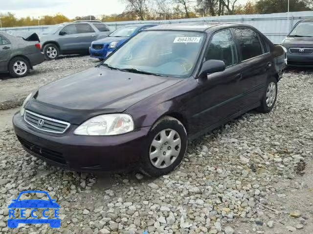 2000 HONDA CIVIC BASE 2HGEJ6612YH903930 image 1