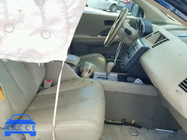 2005 NISSAN MURANO SL JN8AZ08W65W401029 image 4