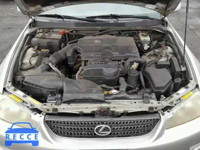 2002 LEXUS IS 300 SPO JTHED192820040848 image 6