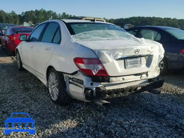 2009 MERCEDES-BENZ C 300 4MAT WDDGF81X09F201825 image 2