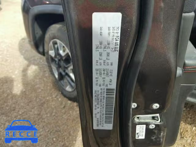 2017 JEEP COMPASS TR 3C4NJDDB8HT630627 image 9