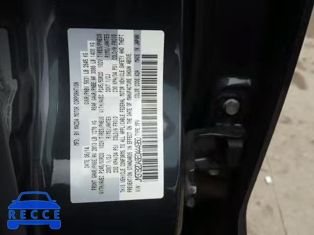 2014 MAZDA CX-9 GRAND JM3TB2DA8E0444960 image 9