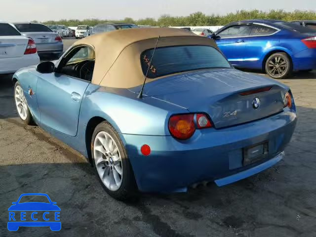 2003 BMW Z4 2.5 4USBT33433LS43752 image 2