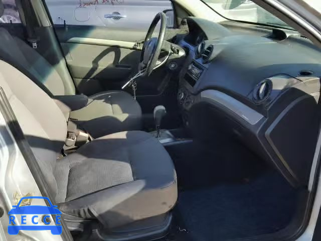 2007 CHEVROLET AVEO BASE KL1TD56607B076012 image 4