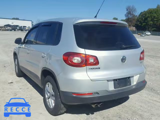 2011 VOLKSWAGEN TIGUAN S WVGAV7AX4BW513046 image 2