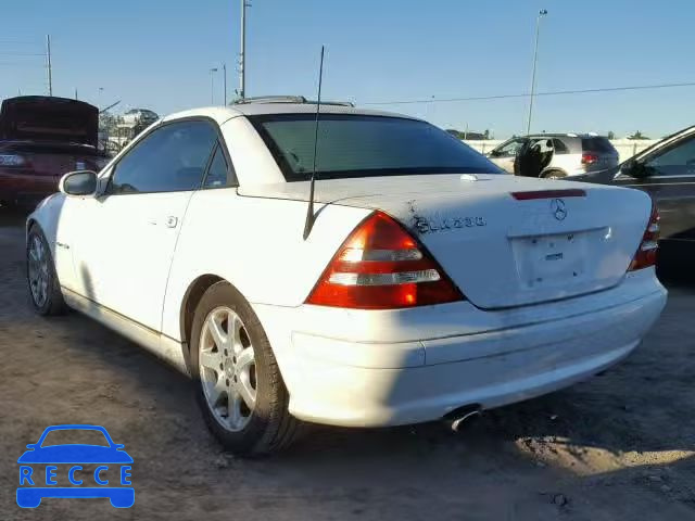 2002 MERCEDES-BENZ SLK 230 KO WDBKK49F42F265908 image 2