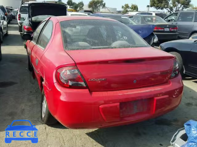 2004 DODGE NEON BASE 1B3ES26C74D606375 Bild 2