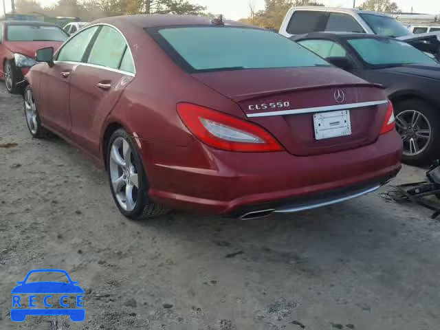 2013 MERCEDES-BENZ CLS 550 WDDLJ7DBXDA069573 image 2