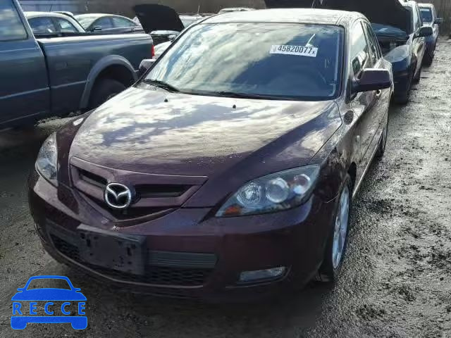 2008 MAZDA 3 HATCHBAC JM1BK343X81775484 image 1