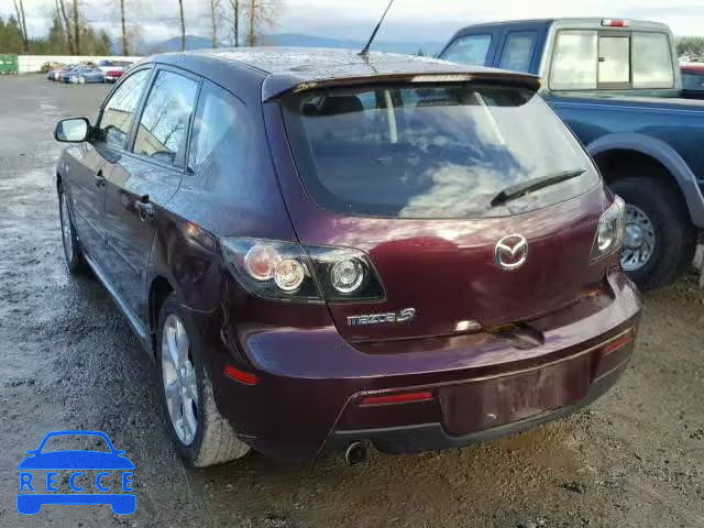 2008 MAZDA 3 HATCHBAC JM1BK343X81775484 image 2