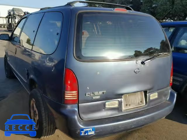 1997 NISSAN QUEST XE 4N2DN1117VD814563 image 2