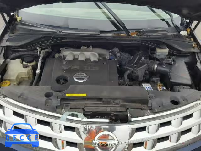 2005 NISSAN MURANO SL JN8AZ08WX5W428864 image 6