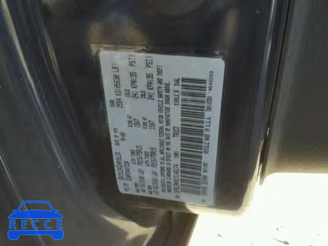 2001 DODGE DAKOTA QUA 1B7GL2AX01S146174 image 9