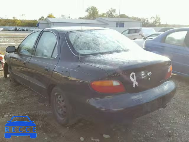 1998 HYUNDAI ELANTRA KMHJF34M8WU680115 image 2