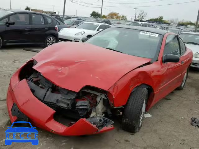 1996 PONTIAC SUNFIRE 1G2JD12T3T7538116 image 1