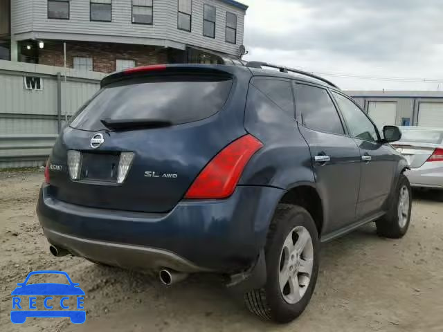 2004 NISSAN MURANO SL JN8AZ08W64W315508 image 3