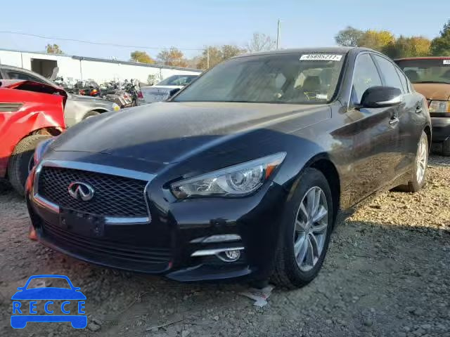 2014 INFINITI Q50 BASE JN1BV7AR0EM692392 зображення 1