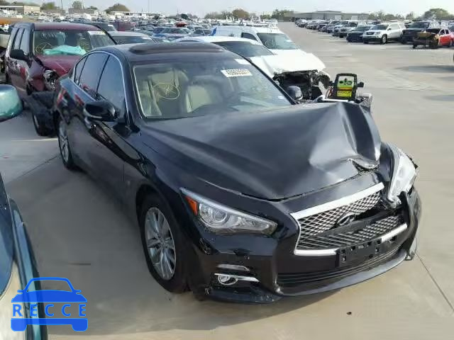 2014 INFINITI Q50 BASE JN1BV7APXEM673895 зображення 0