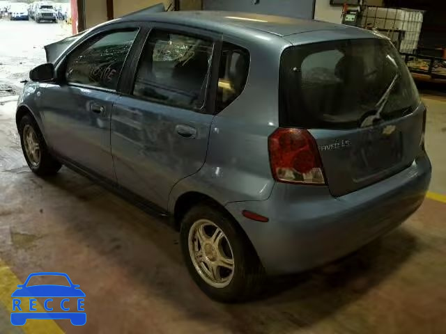 2006 CHEVROLET AVEO BASE KL1TD666X6B647350 image 2