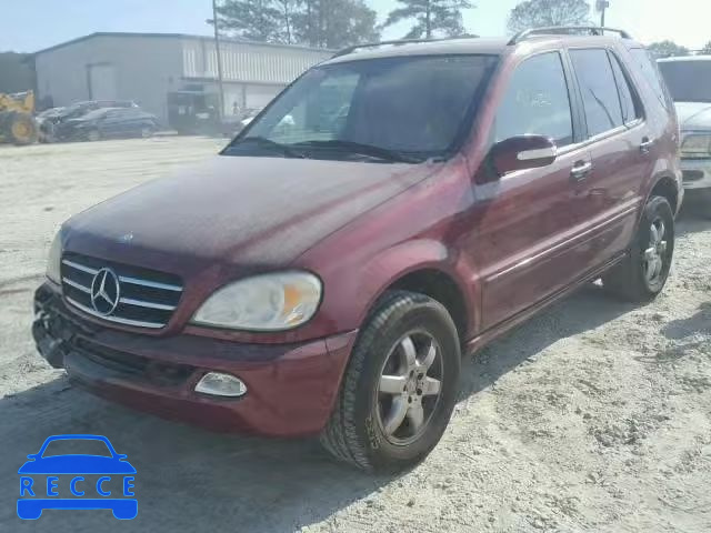 2003 MERCEDES-BENZ ML 500 4JGAB75E83A422829 зображення 1