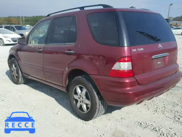 2003 MERCEDES-BENZ ML 500 4JGAB75E83A422829 зображення 2