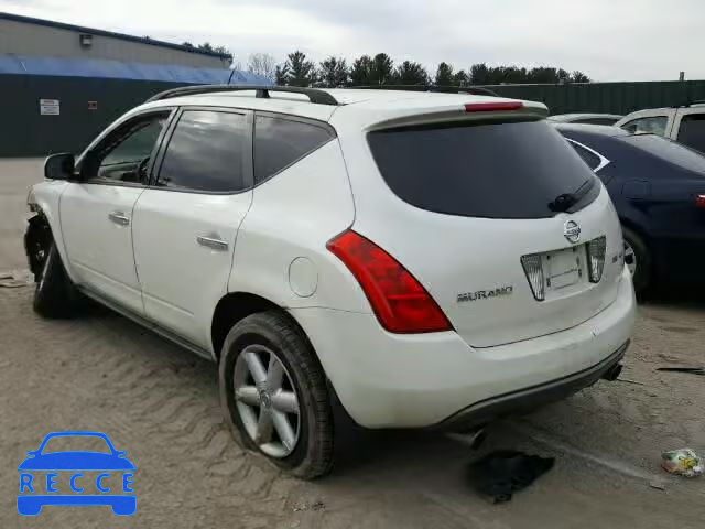 2003 NISSAN MURANO SL JN8AZ08W53W201935 image 2