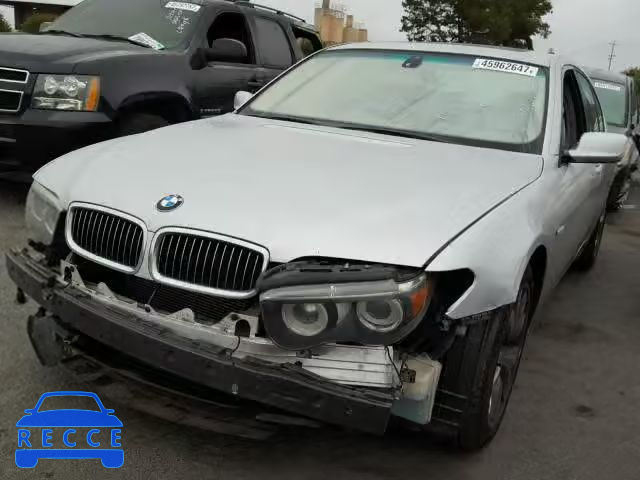 2004 BMW 745 I WBAGL63524DP74116 image 1