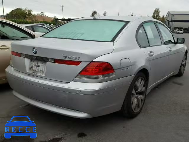 2004 BMW 745 I WBAGL63524DP74116 зображення 3