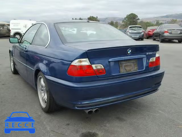 2002 BMW 330 CI WBABN53452JU28212 image 2
