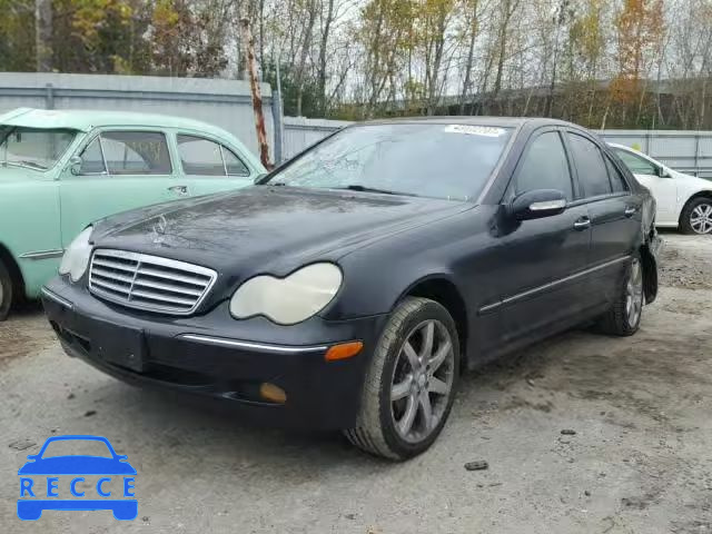 2002 MERCEDES-BENZ C 240 WDBRF61J12F265704 image 1