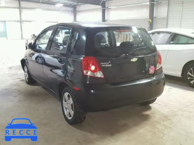 2008 CHEVROLET AVEO BASE KL1TD66678B142806 image 2