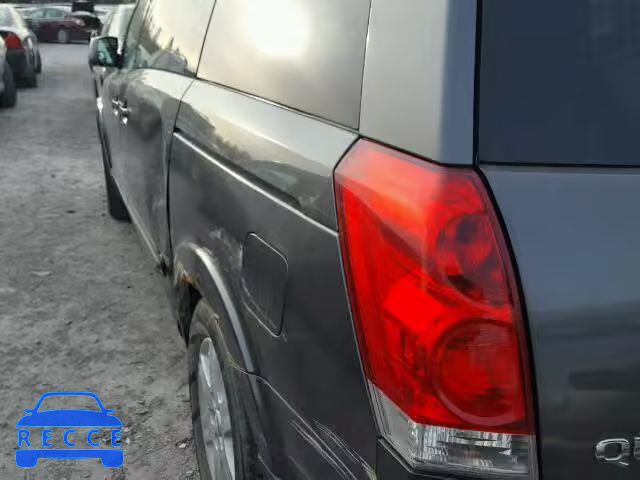 2005 NISSAN QUEST S 5N1BV28U95N106451 зображення 9