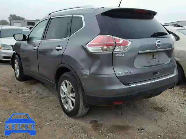 2015 NISSAN ROGUE S KNMAT2MT8FP561154 зображення 2