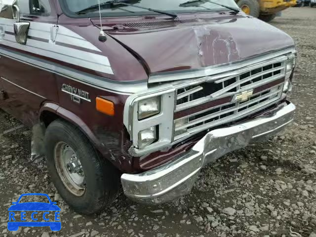 1989 CHEVROLET G10 2GBDG15Z1K4109006 зображення 8