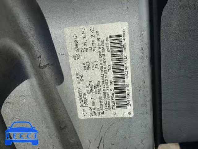 2006 MITSUBISHI RAIDER LS 1Z7HC28KX6S582122 image 9