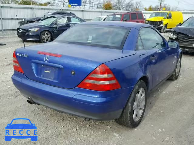 1999 MERCEDES-BENZ SLK WDBKK47F2XF085966 зображення 3