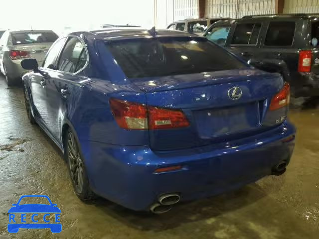 2011 LEXUS IS F JTHBP5C21B5009406 image 2