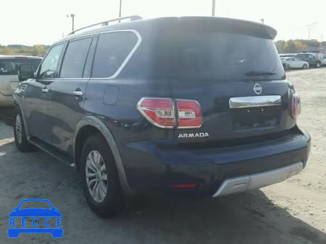 2017 NISSAN ARMADA SV JN8AY2NC7H9508599 image 2