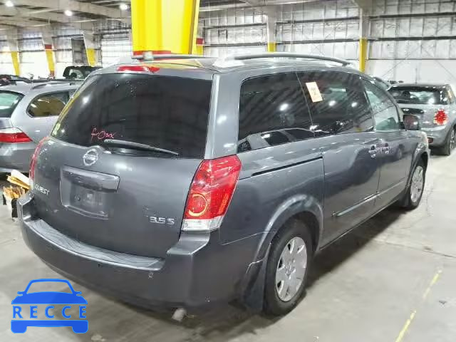 2005 NISSAN QUEST S 5N1BV28U35N105733 зображення 3