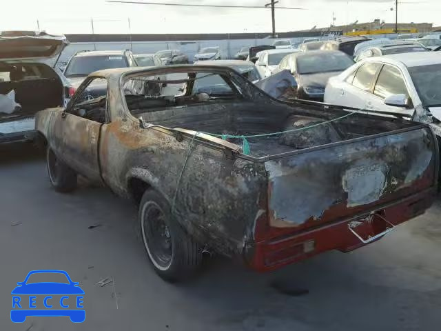 1981 CHEVROLET EL CAMINO 1GCCW80A8BZ426553 image 2