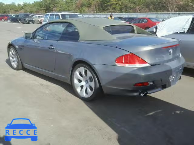 2005 BMW 645 CI AUT WBAEK73435B324821 image 2