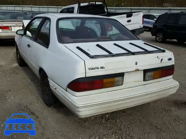 1992 FORD TEMPO 1FAPP31X9NK196304 image 2