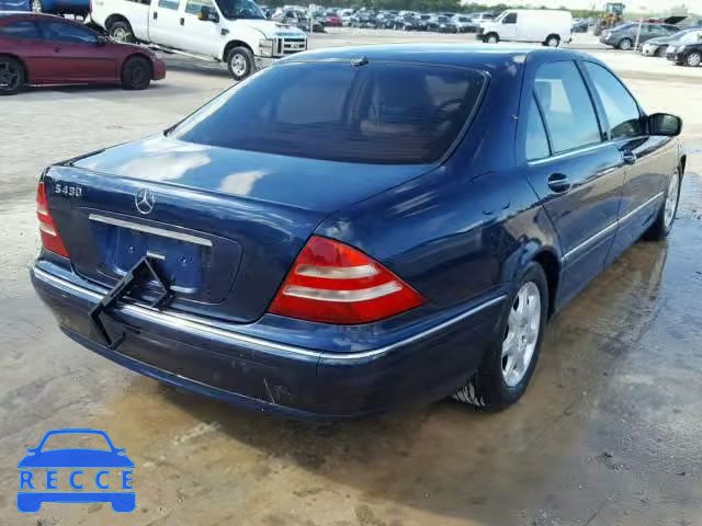 2000 MERCEDES-BENZ S 430 WDBNG70J6YA110378 image 3