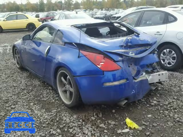 2004 NISSAN 350Z COUPE JN1AZ34D14T165846 image 2