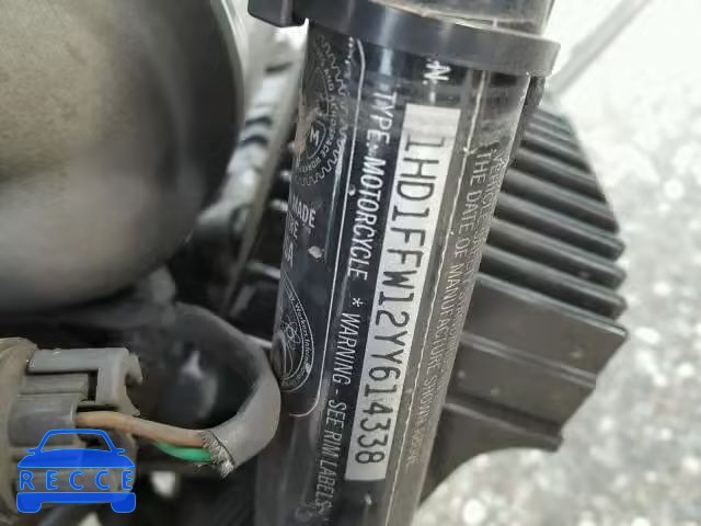 2000 HARLEY-DAVIDSON FLHTCI 1HD1FFW12YY614338 image 9