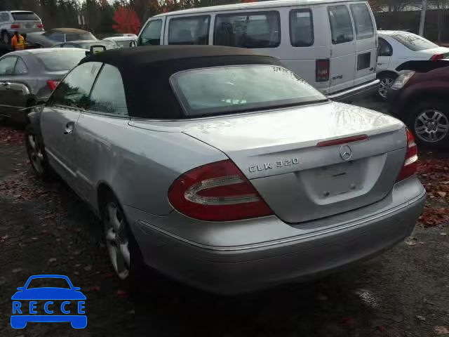 2005 MERCEDES-BENZ CLK 320 WDBTK65J35F144222 зображення 2