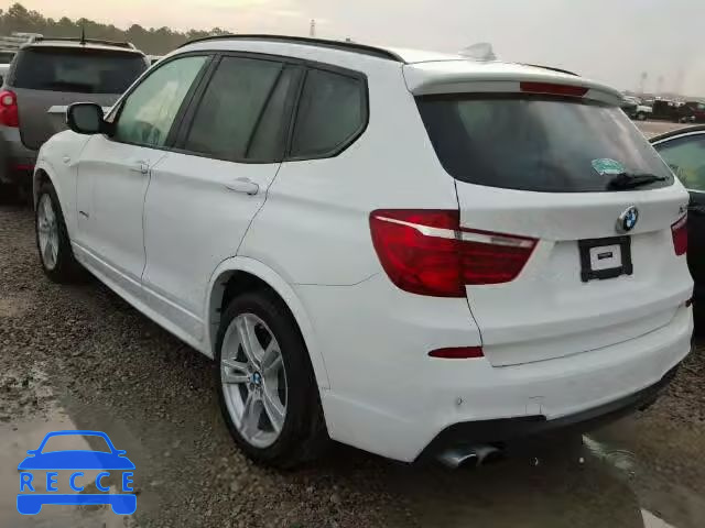 2014 BMW X3 XDRIVE3 5UXWX7C53E0E82476 image 2