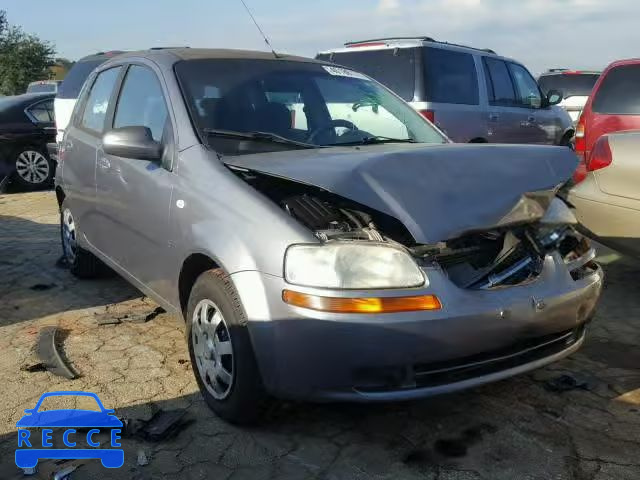 2007 CHEVROLET AVEO BASE KL1TD66627B690551 image 0