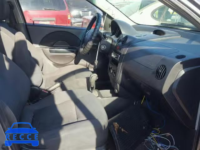 2007 CHEVROLET AVEO BASE KL1TD66627B690551 image 4